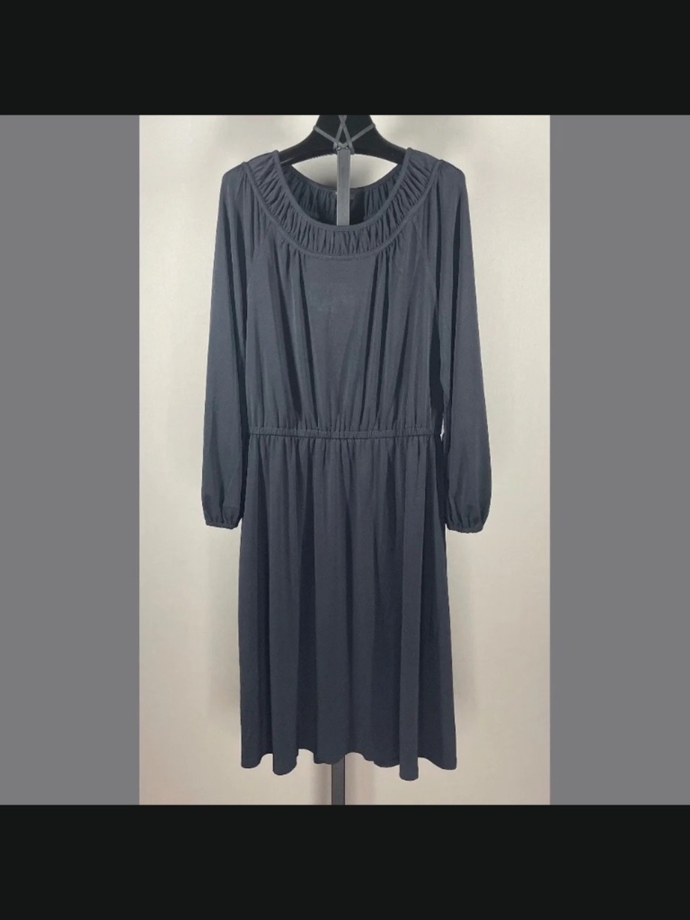 NEW Talbots Dress Womens Large petite black classic cocktail